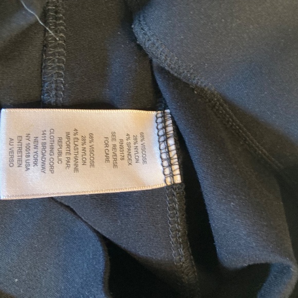 Philosophy womens pull on black pants - Picture 3 of 10